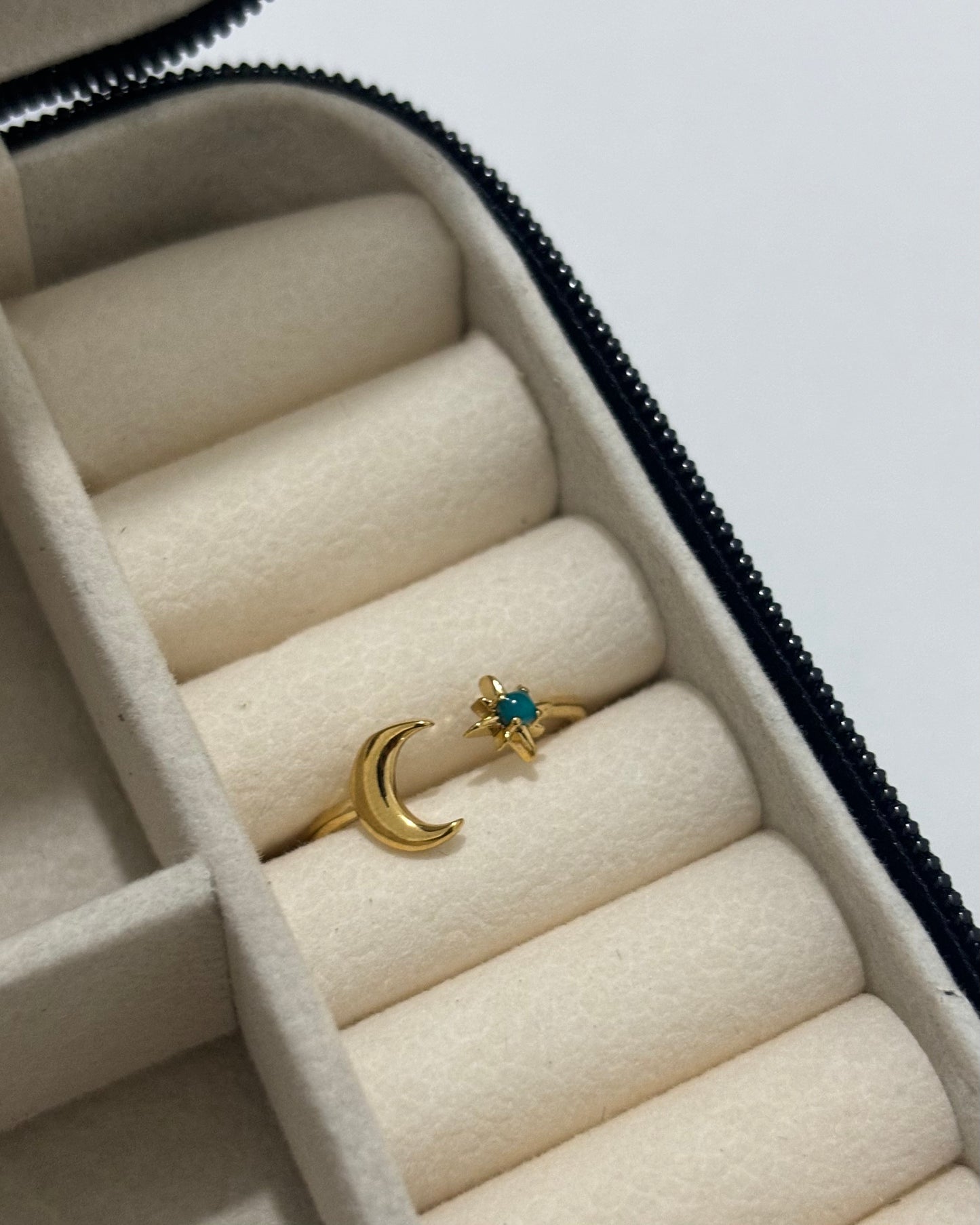 Moon ring.