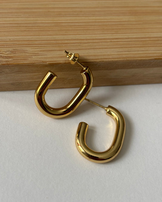 Oval Earring.